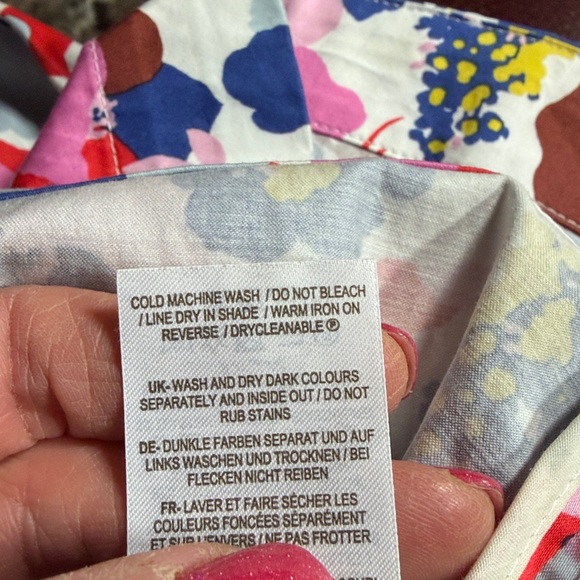 Boden Colorful Floral Mini Dress - Picture 11 of 11